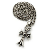 Chrome Hearts クロムハーツ CH CRS SML W/BALE PPR CHN 20 スモールクロス トップ ベイル ペーパーチェーン 20インチ 福生店