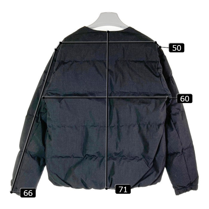 NANGA ナンガ NOCOLLAR DOWN JACKET ノーカラー ダウンジャケット 1569-3791 ブラック sizeL 瑞穂店