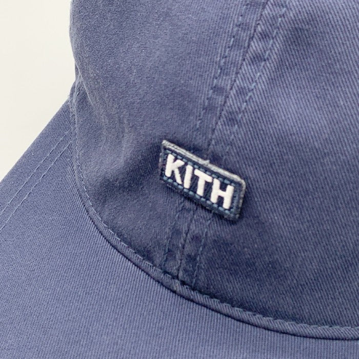 KITH キス 6パネル キャップ 帽子 ネイビー 福生店