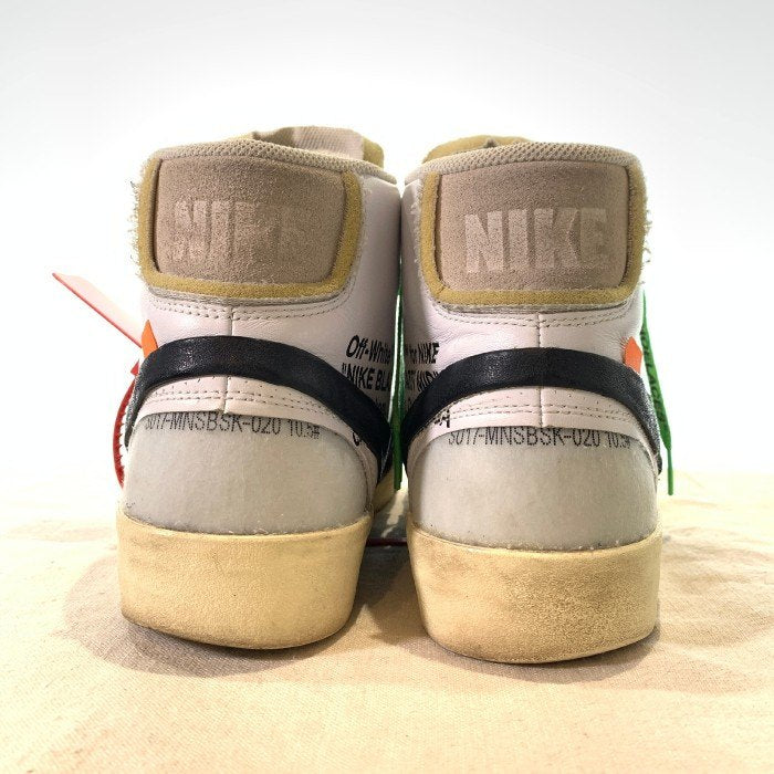 NIKE ナイキ OFF-WHITE オフホワイト THE 10 BLAZER MID ブレーザーミッド AA3832-100 Size 28.5cm  福生店