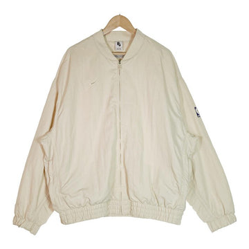 NIKE × FEAR OF GOD ナイキ × フィアオブゴッド 20AW Basketball Jacket Light Cream NBA オーバーサイズバスケットボールジャケット オフホワイト sizeL 瑞穂店