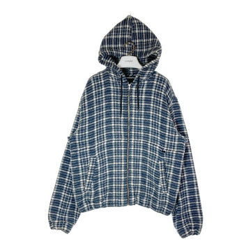 STUSSY ステューシー フランエルワークジャケット ブルー sizeL 瑞穂店