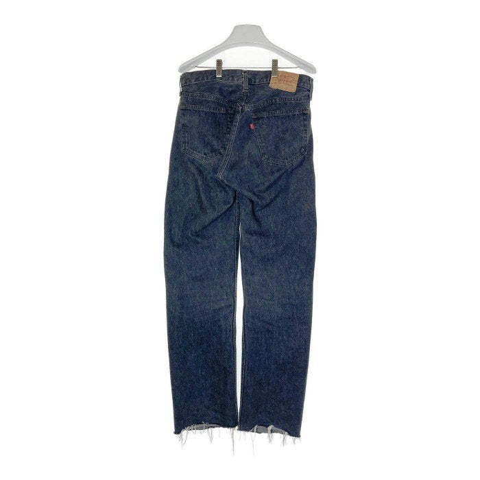 80's Levi's リーバイス 501 ブラックデニムパンツ 先染め USA製 裾カットオフ Size32 瑞穂店