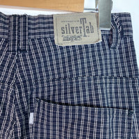 Levi’s リーバイス silverTab BAGGY ハーフパンツ チェック 黒 sizeM瑞穂店