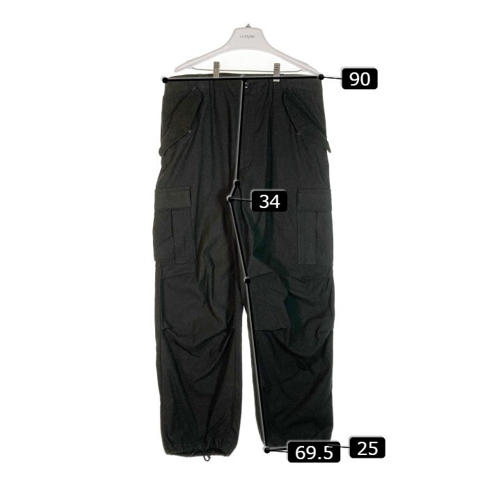 WTAPS ダブルタップス WVDT-PTM05 19SS TROUSERS NYCO SATIN トラウザーパンツ ブラック size03 瑞穂店