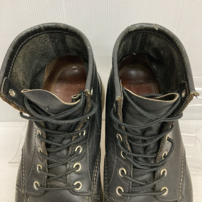 REDWING レッドウィング IRISH SETTER 犬タグ 四角タグ モックトゥ ブーツ ブラック size9E 瑞穂店