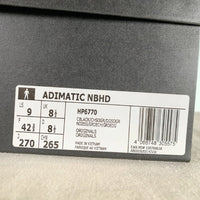 adidas アディダス NEIGHBORHOOD ネイバーフッド ADIMATIC NBHD アディマティック HP6770 Size 27cm 福生店