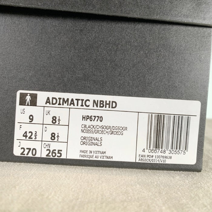 adidas アディダス NEIGHBORHOOD ネイバーフッド ADIMATIC NBHD アディマティック HP6770 Size 27cm 福生店
