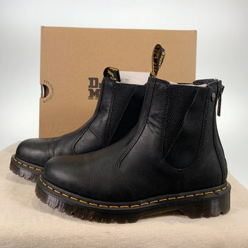 Dr.Martens ドクターマーチン 2976 ALT ZIP チェルシーブーツ バックジップ ブラック Size UK8 (27cm) 福生店