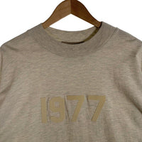 ESSENTIALS エッセンシャルズ 1977 プリント ロングスリーブTシャツ ライトグレー Size L 福生店