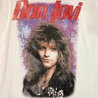 BON JOVI ボン・ジョヴィ US古着 USA製 80s バンドTシャツ ホワイト sizeXXL 瑞穂店