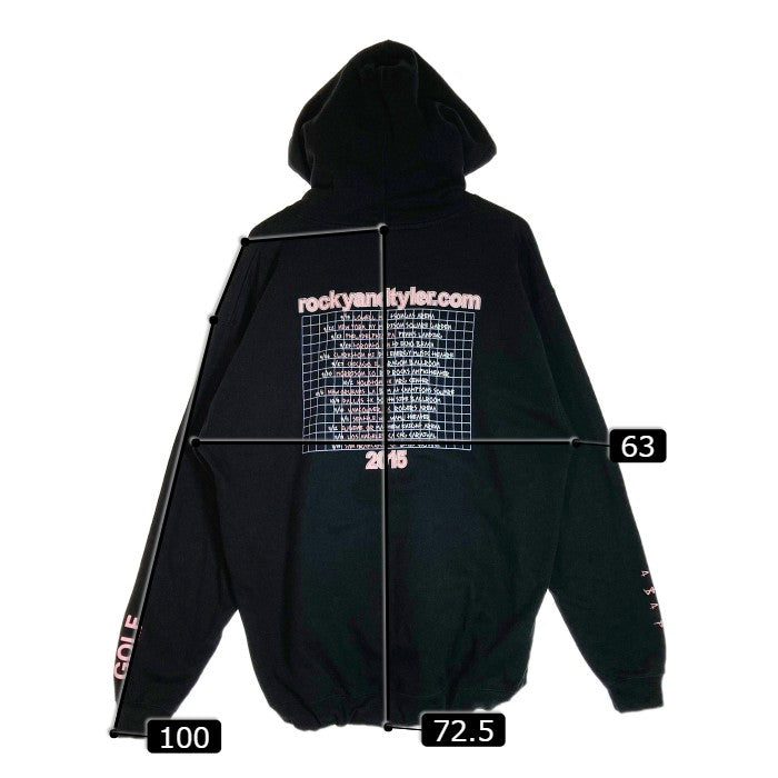 ASAP Rocky エイサップ・ロッキー パーカー 2015ツアー ブラック sizeXL瑞穂店