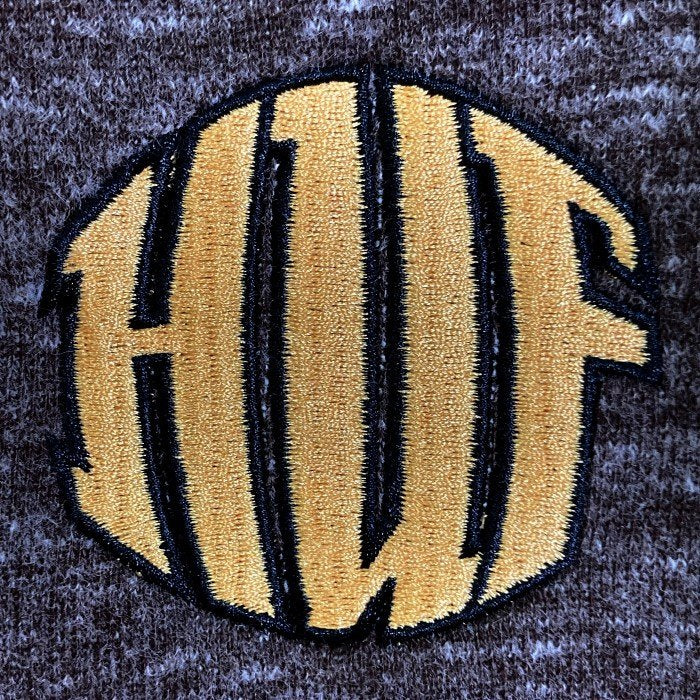 HUF ハフ ワンポイント刺繍 スウェットポロシャツ FL00216 ブラウン sizeM 瑞穂店