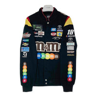 JH DESIGN ジェイエイチデザイン NASCAR ナスカー ジェフハミルトン レーシングジャケット ツイル ブラック Size L 瑞穂店