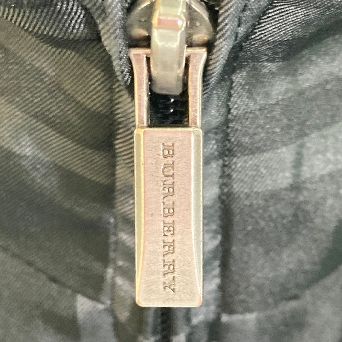 BURBERRY GOLF　バーバリーゴルフ ジップアップベスト bfp77-020-09 ブラック sizeL 瑞穂店