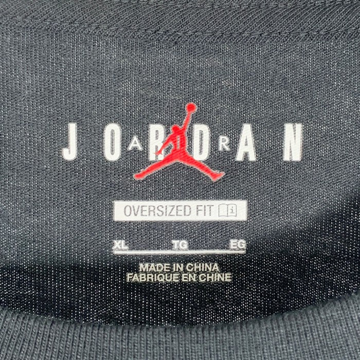 AIR JORDAN エアジョーダン FLT ESS OVRSZ S/S TEE フライトエッセンシャル Tシャツ オーバーサイズ ブラック DZ7314-010 Size XL 福生店