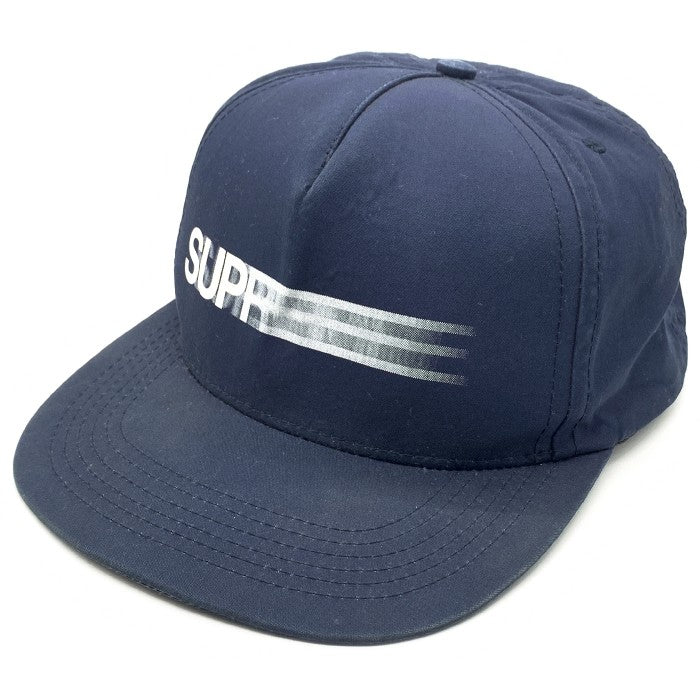 SUPREME シュプリーム 10SS Motion Logo 5 Panel Cap モーションロゴ 5パネルキャップ STARTER ネイビー 福生店