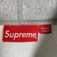 SUPREME シュプリーム 19AW Bandana Box Logo Hooded Sweatshirt バンダナボックスロゴ スウェットパーカー グレー Size S 福生店