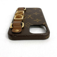 LOUISVUITTON ルイヴィトン iPhone12 12Pro ケース iPhoneケース モノグラム バンパー ドーフィーヌ スマホケース M69782 ブラウン 瑞穂店