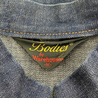 WAREHOUSE ウエアハウス Bodies KLING RACING デニムレーシングジャケット リブ インディゴ Size M 福生店