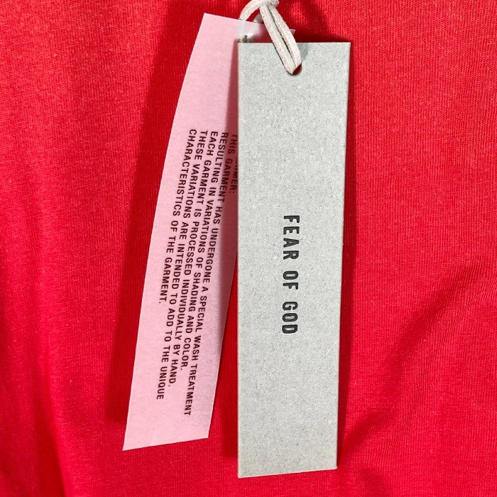 FEAR OF GOD フィアオブゴッド 7th コレクション Tシャツ レッド sizeS 瑞穂店