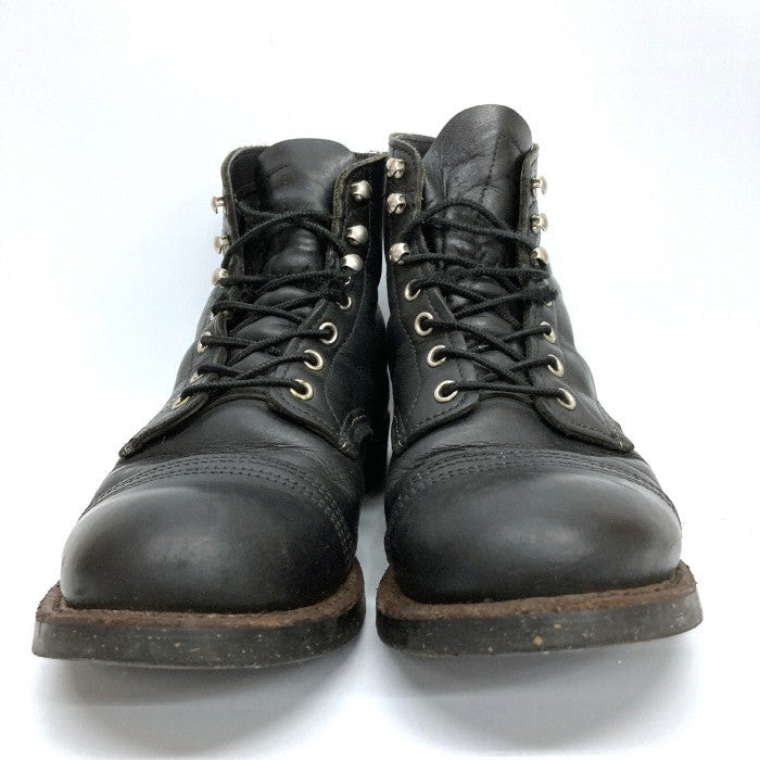 RED WING レッドウイング 8114 14年製 アイアンレンジブーツ ブラック size26.5cm 瑞穂店