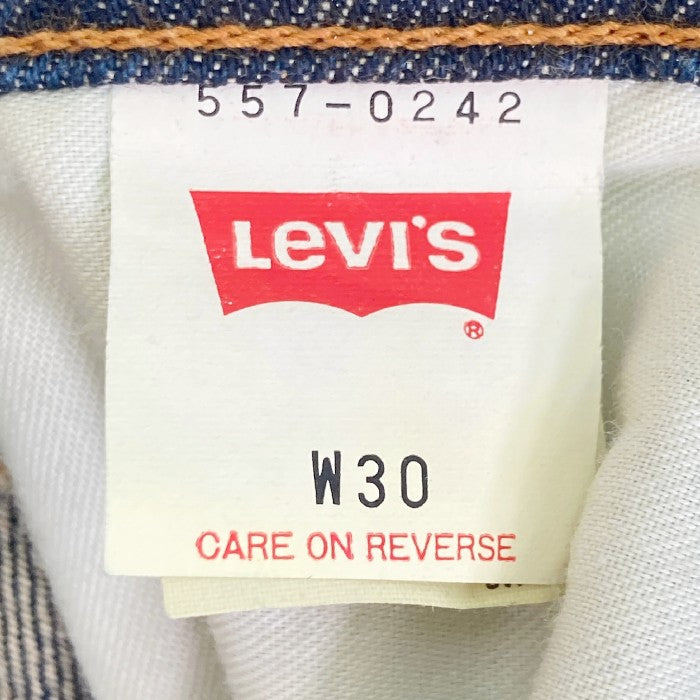 Levi's リーバイス 557-0217 557-0242 日本製 94年 ブーツカット デニム パンツ ジーンズ インディゴ sizeW30 瑞穂店