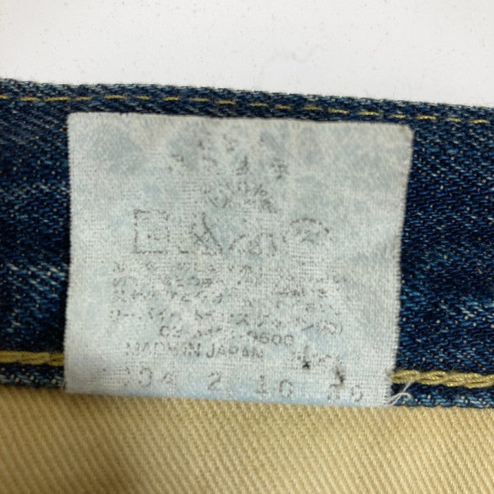 LEVIS リーバイス 日本製 復刻 96年製 702-XX 片面BIGE シンチバックモデル インディゴブルー size32 × 36 瑞穂店