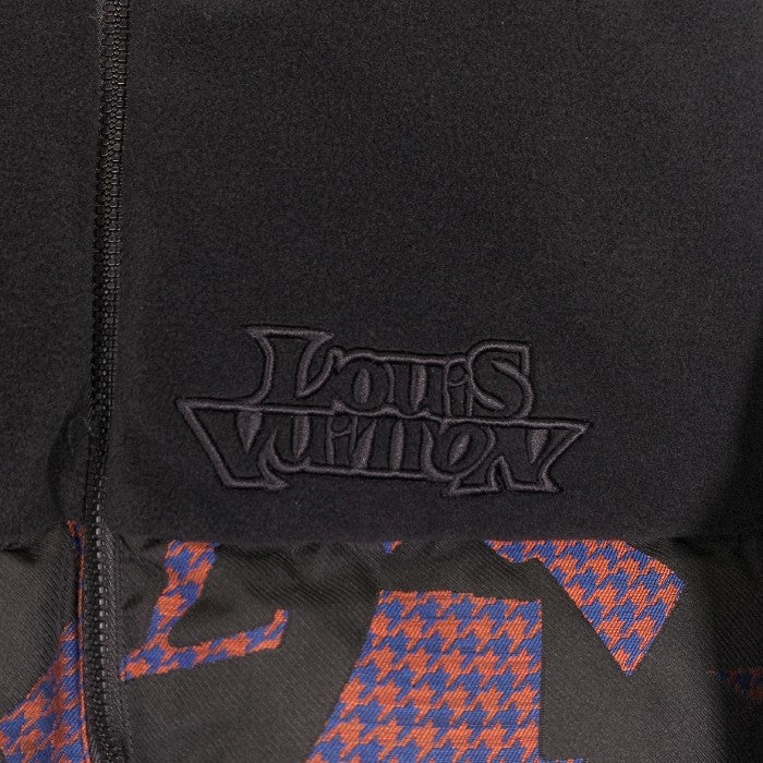 Louis Vuitton ルイヴィトン 22AW BIMATERIAL HOODED DOWN JACKET バイマテリアル ダウンジャケット 1AATDP ブラック Size 46 福生店