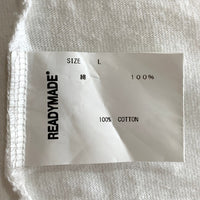 READYMADE レディメイド 22SS Cotton Wreath Tee コットンリース プリントTシャツ ホワイト RE-DT-WH00-00-12 Size L 福生店