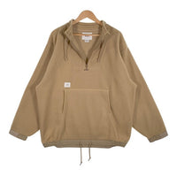 WTAPS ダブルタップス 21AW TERRITORY PULL OVER ハーフジップ プルオーバー フリスジャケット ベージュ 212ATDT-CSM31 Size 3 福生店