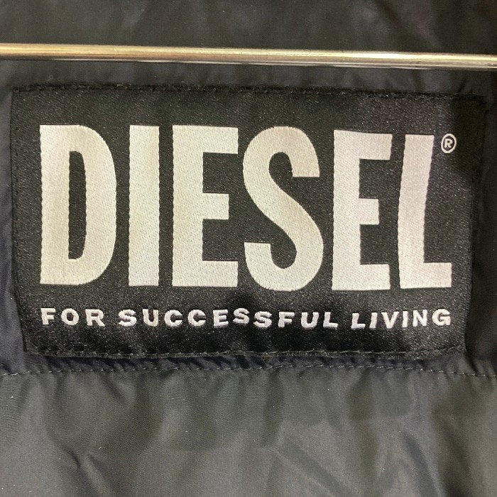 DIESEL ディーゼル ファー付き 中綿ジャケット ブラック sizeS 瑞穂店