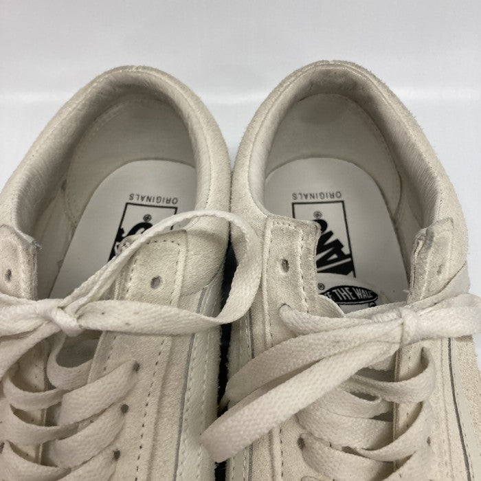 WTAPS × VANS VN0A4P3X2 ダブルタップス バンズ 0F1 OG OLD SKOOL LX スニーカー ホワイト size27cm 瑞穂店