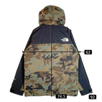 THE NORTH FACE ノースフェイス マウンテンライトジャケット NP62237 ゴアテックス カモフラ カーキ × ブラック sizeL 瑞穂店