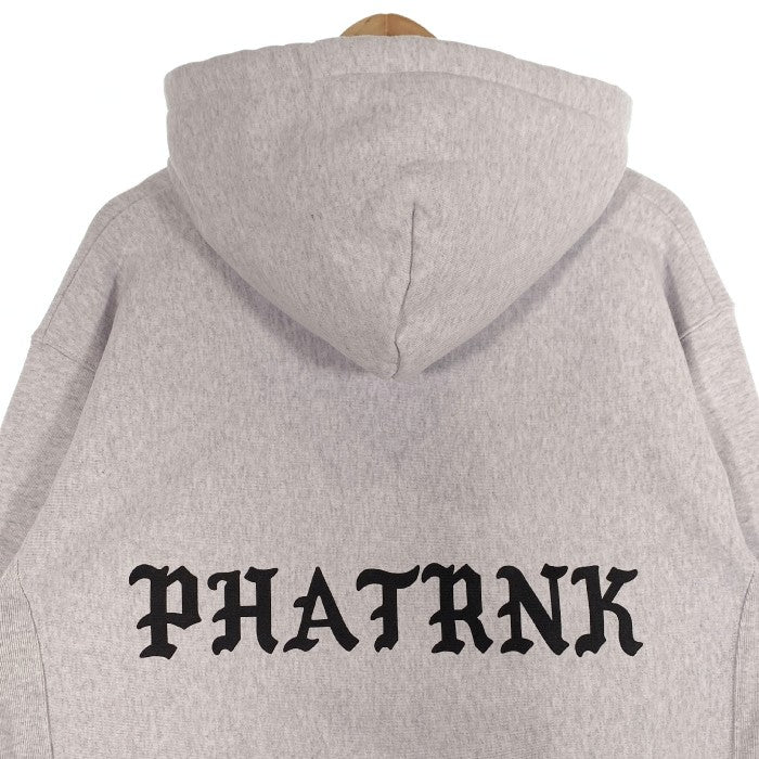 PHATRNK ファットランク SRVNTZ プリント プルオーバー スウェットパーカー オートミール Size XXL 福生店