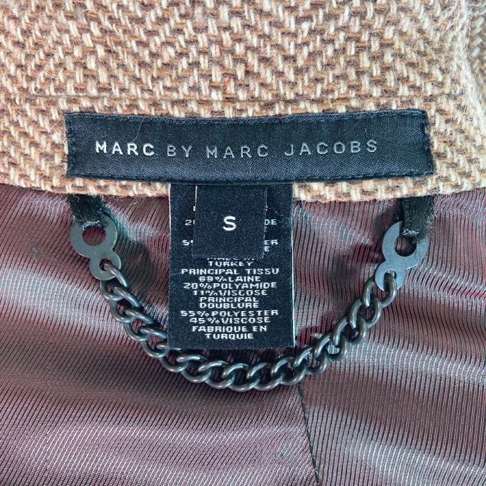 MARC by MARC JACOBS マークジェイコブス ウール テーラードジャケット ベージュ sizeS 瑞穂店