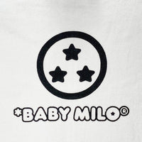 A BATHING APE アベイシングエイプｘDRAGON BALL Z ドラゴンボールZ BABY MILO MR SATAN&CELL ミスターサタン セル ホワイト sizeXL 瑞穂店
