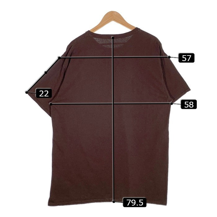 Cactus Jack カクタスジャック 21SS Fragment フラグメント Icon Tee プリント Tシャツ ブラウン Size L 福生店