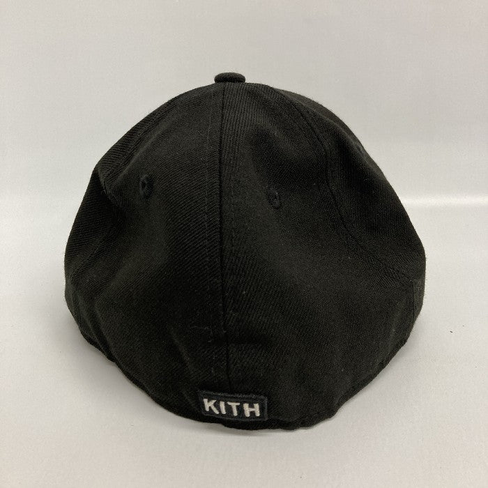 KITH NEW ERA キス ニューエラ キース NEWERA NY mets  ロゴ ニューヨーク メッツ キャップ ベースボールキャップ ブラック size7・1/8 56.8cm 瑞穂店