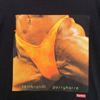 SUPREME シュプリーム 21SS Butthole Surfers Rembrandt Pussyhorse Tee バットホールサーファーズ プッシーホース Tシャツ ブラック Size S 福生店