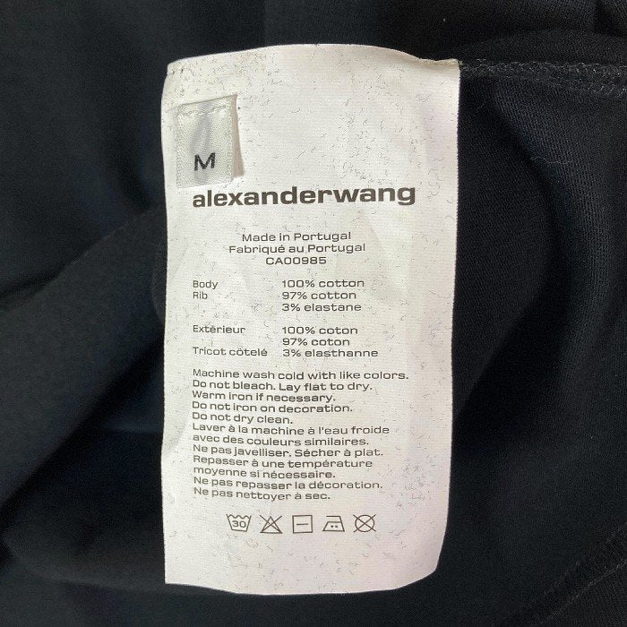 alexanderwang Tシャツ ブラック sizeM 瑞穂店