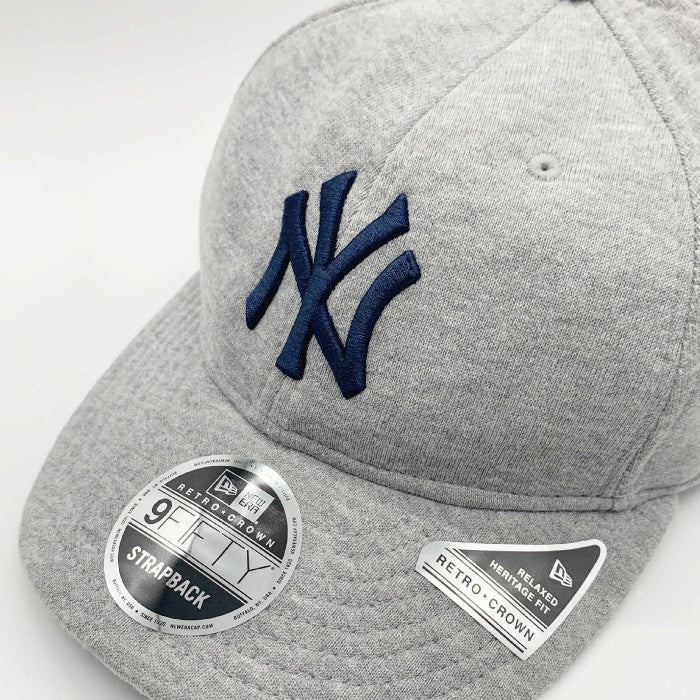 New Era ニューエラ LOOPWHEELER ループウィラー BEAMS 9FIFTY ベースボールキャップ ストラップバック スウェット グレー 福生店