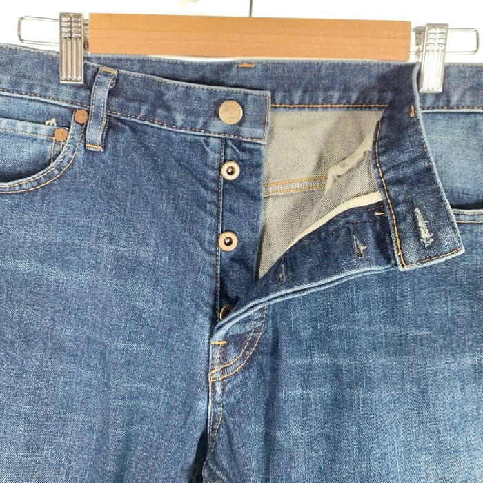 MINEDENIM マインデニム Slim STR 5pocket USED スリムジーンズ ユーズド加工 FPK107NUD Size 13 福生店