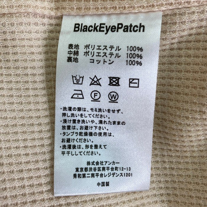 BlackEyePatch ブラックアイパッチ BEP TIMES QUILTING JACKET ブレイクイーブンポイントタイムズ キルティングジャケット ブラック sizeL 瑞穂店