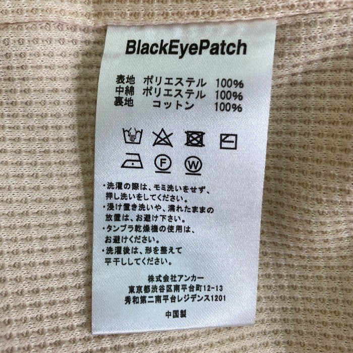 BlackEyePatch ブラックアイパッチ BEP TIMES QUILTING JACKET ブレイクイーブンポイントタイムズ  キルティングジャケット ブラック sizeL 瑞穂店