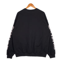 PHATRNK ファットランク GLOCO LOGO CREWNECK SWEAT SHIRTS スウェット クルーネック トレーナー ブラック Size XL 福生店