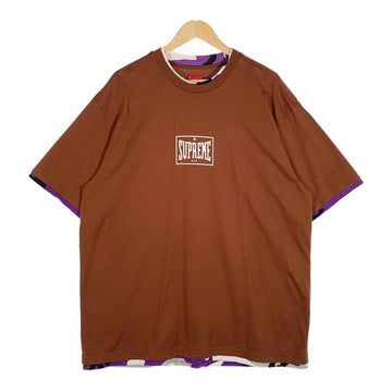 SUPREME シュプリーム 22SS Layered S/S Top レイヤード ショートスリーブトップ Tシャツ ブラウン Size XL 福生店