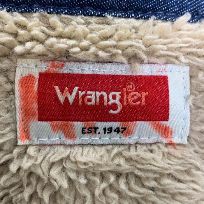 Wrangler ラングラー デニムボアシャツジャケット インディゴ Size XL 福生店