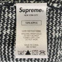 SUPREME シュプリーム 20SS New York Sweater ニューヨーク セーター アクリル ホワイト Size L 福生店