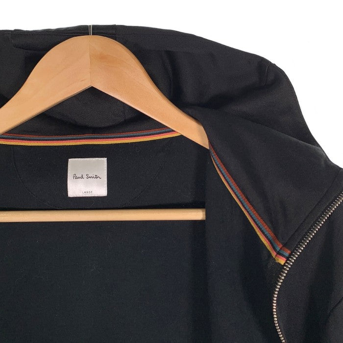 Paul Smith ポールスミス ダンボールニット ジップアップパーカー ブラック 213518 195U Size L 福生店